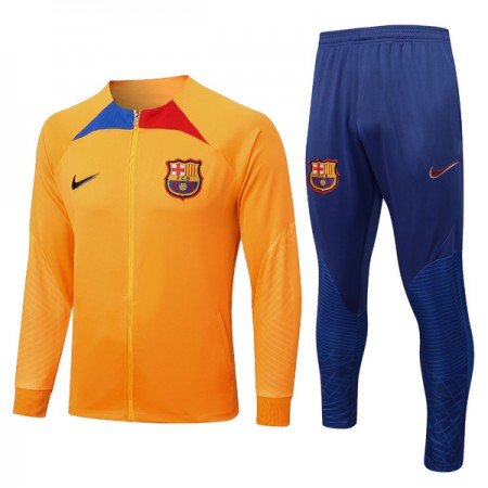 Barcelona Orange Version Training Huppari Suits 2022-23